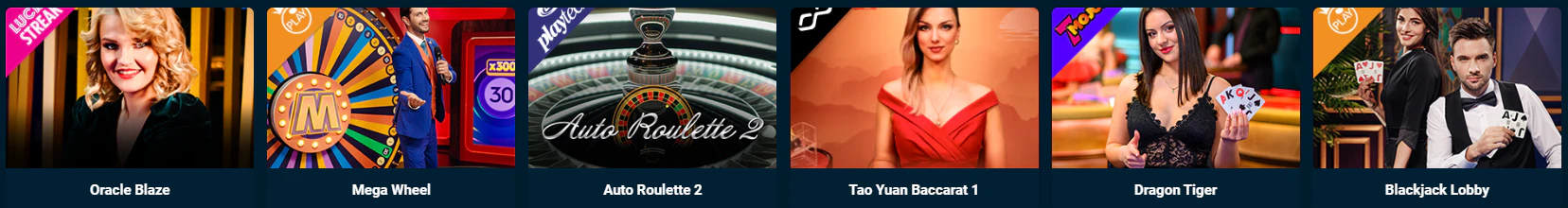 Rolletto Casino juegos de casino en vivo